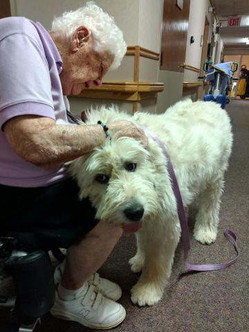 Matilda at Linden nursing home